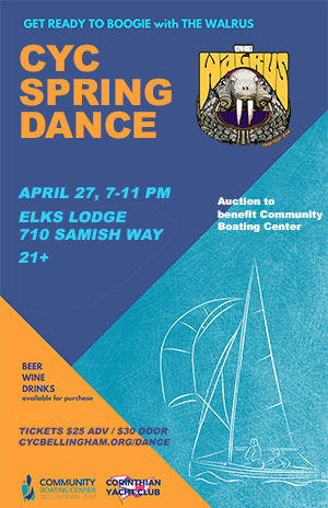 Annual CYC Benefit Dance for the Community Boating Center Spril 27