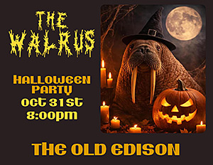 Walrus at The Old Edison Halloween